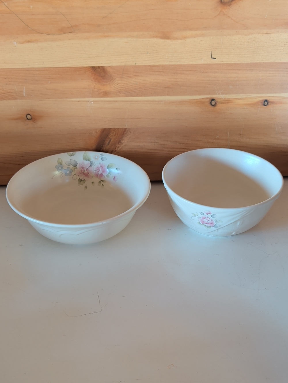 2 Pflaltzgraff Tea Rose Serving Bowls.🌟🌟🌟